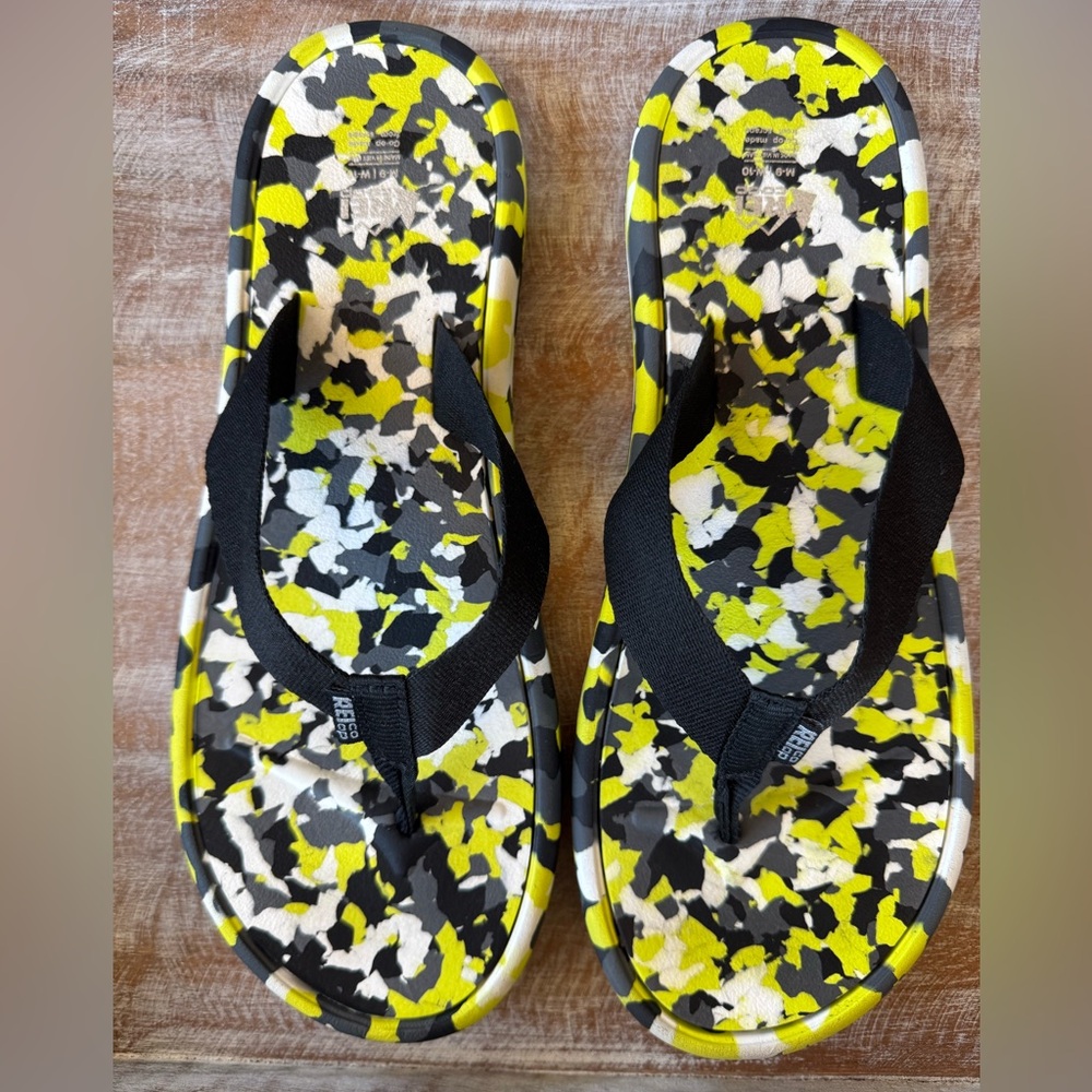 REI Co-op Camouflage Recycled Lightweight Foam Flip Flop Men’s Size 9/Women’s 10 - Picture 9 of 12